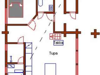 Дома для отпуска Holiday Home Rukannaava 1b12 Рука Дом для отпуска-5
